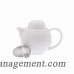 Maxwell Williams White Basics 1-qt. Teapot and Strainer MVW1082